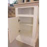 Peter Betteridge Collection Ex-Display New England Small One Door Open Shelf Bedside Cabinet