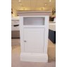Ex-Display New England Small One Door Open Shelf Bedside Cabinet