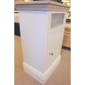 Peter Betteridge Collection Ex-Display New England Small One Door Open Shelf Bedside Cabinet