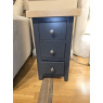 Ex-Display Hope Cove Compact 3-Drawer Bedside in Raven No.2
