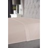 Belledorm Belledorm 200TC Cotton/Polyester Cream Flat Sheet