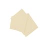 Belledorm Belledorm 200TC Cotton/Polyester Cream Flat Sheet