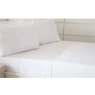 Belledorm Belledorm 400TC Egyptian Cotton Sateen White Flat Sheet