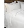 Design Port Design Port Premium Brushed Cotton White Flat Sheet