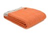 Tweedmill Wool Illusion Throw Pumpkin