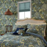 Morris & Co Morris & Co Seaweed Duvet Set in Cobalt/Thyme