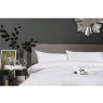 The Lyndon Company 400 Thread Count Sateen White Duvet Set - Superking