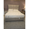 Vispring Ex Display Vispring Shetland Sprung Edge Divan Set In Super King Zip and Link With Eccleston