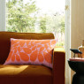 Orla Kiely Sycamore Stripe Tomato - Pink Cushion