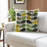 Orla Kiely Multi Stem Cushion Fern-Ochre