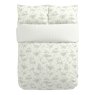 V&A V&A Garden Of Love Green Duvet Set Single