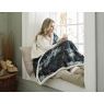 Deyongs Peacocks Heated Sherpa Throw