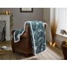 Deyongs Deyongs Woodland Folk Sherpa Throw in Green