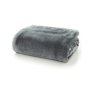 Deyongs Deyongs Hazelwood Sherpa Fleece Throw in Silver