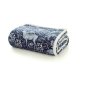 Deyongs Deyongs Woodland Folk Sherpa Throw in Navy