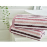 Deyongs Deyongs Bliss Linear Stripe Towels in Pink