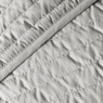 Bianca Bianca Quilted Lines Silver Bedspread
