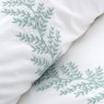 Bianca Bianca Embroidery Leaf Green Duvet Set Single