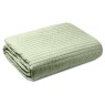 Bianca Bianca Quilted Lines Sage Bedspread