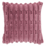 Bianca Bianca Carved Faux Fur Pink Cushion