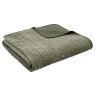 Bianca Bianca Attica Velvet Bedspread in Green