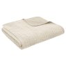 Bianca Bianca Attica Velvet Bedspread in Natural