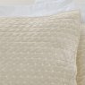 Bianca Bianca Attica Velvet Pillowsham Pair in Natural