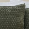 Bianca Bianca Attica Velvet Pillowsham Pair in Green