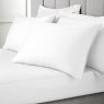 Bianca 400 Thread Count Cotton Sateen Standard Pillowcase Pair in White