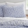 Bianca Bianca Shadow Leaves Blue Duvet Set