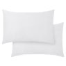 Bianca Bianca 400 Thread Count Cotton Sateen Standard Pillowcase Pair in Grey