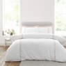 Bianca Bianca Camille Embroidered Floral Duvet Set in Pink