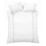 Bianca Bianca Camille Embroidered Floral Duvet Set in Pink