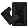 Catherine Lansfield Catherine Lansfield Armoni Bath Set in Black