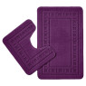 Catherine Lansfield Catherine Lansfield Armoni Bath Set in Plum