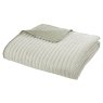Catherine Lansfield Catherine Lansfield Stripe Bedspread Green
