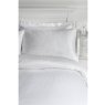 Catherine Lansfield Catherine Lansfield 300TC Satin Stripe White Duvet Set