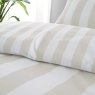 Catherine Lansfield Catherine Lansfield Cove Stripe Natural Single Duvet Set